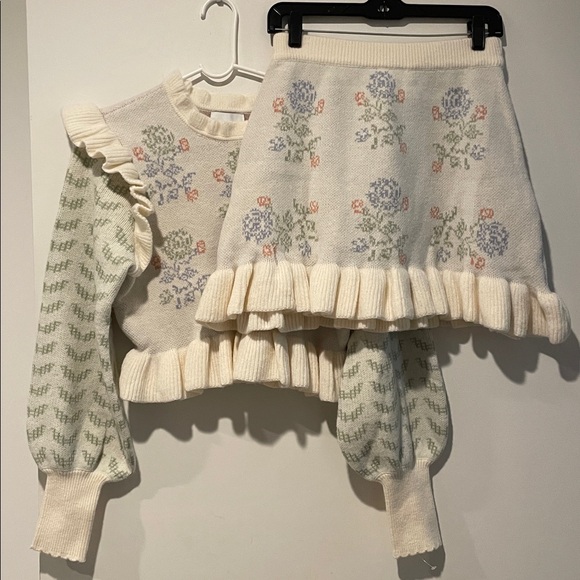 Mable Sweater Skirt Set - Picture 2 of 10